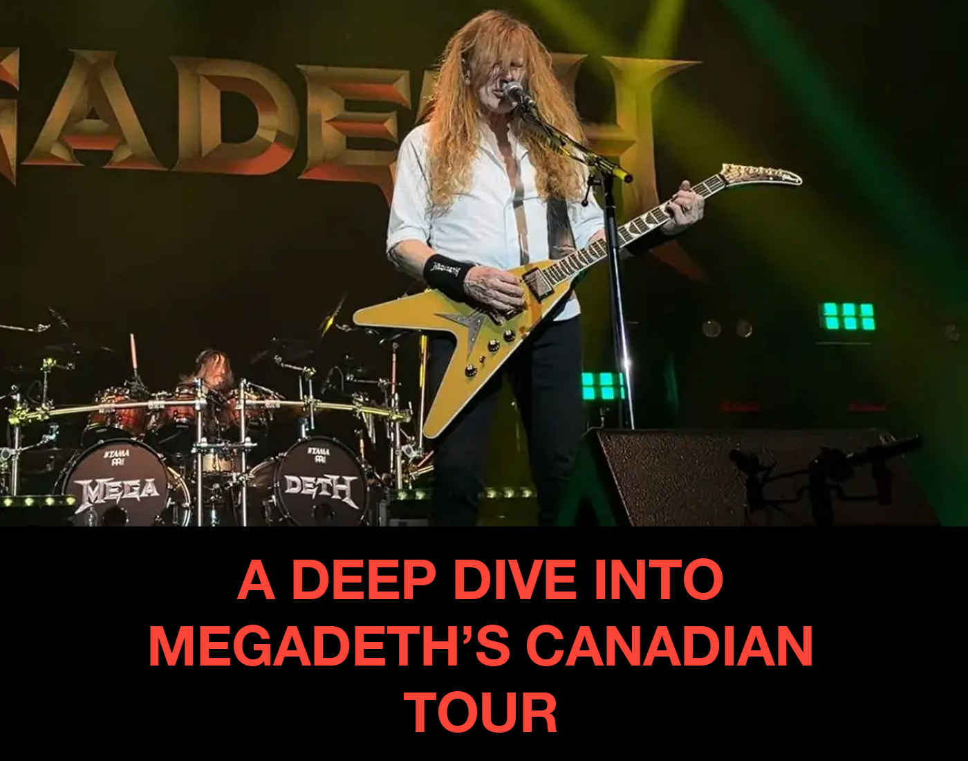 Megadeth Canadian tour