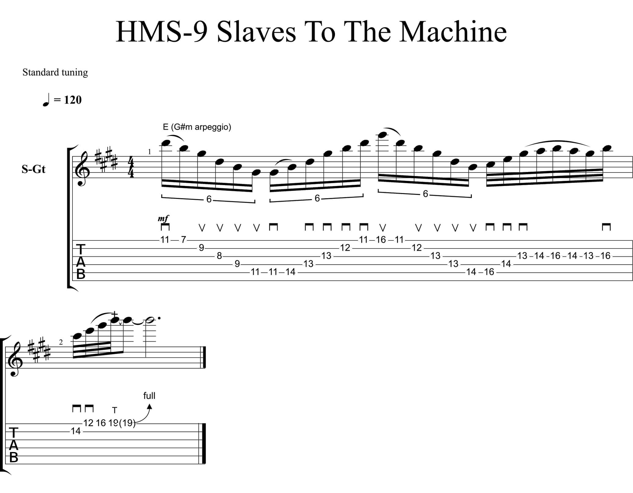 Slaves To The Machine