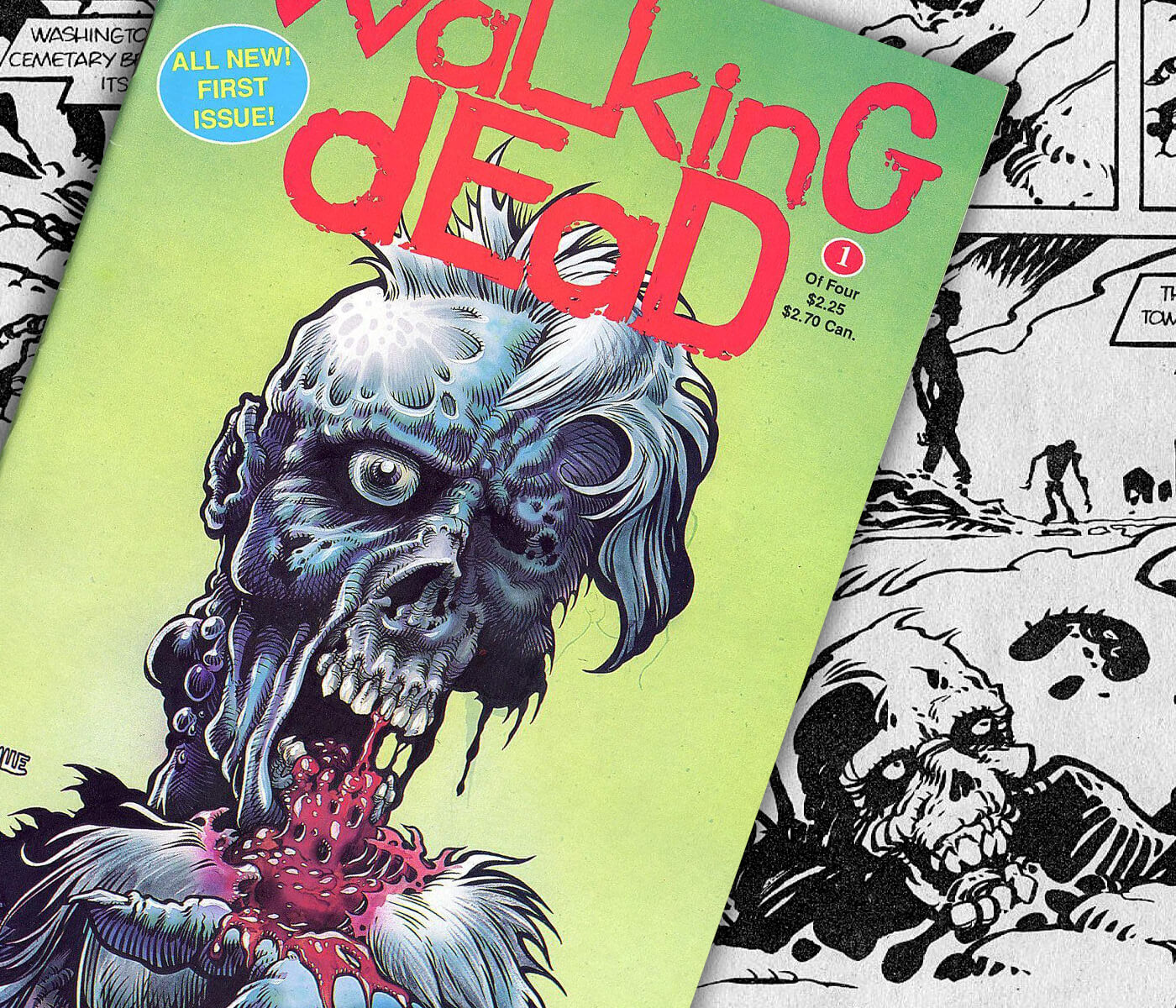 Dead Meat Presents: The Aircel Walking Dead comic from 1989